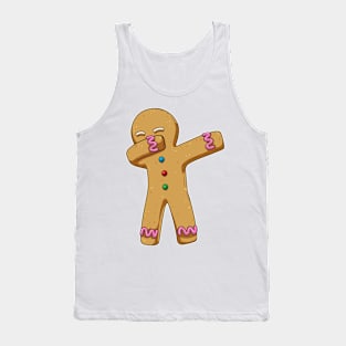 Gingerbread man Christmas Hip Hop Dance Dab Tank Top